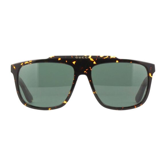 NEW GUCCI UNISEX SUNGLASSES GUCCI GG1039S 002 HAVANA/GREEN EYEWEAR - Picture 2 of 5